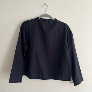 Muji Black 100% Cotton Shirt